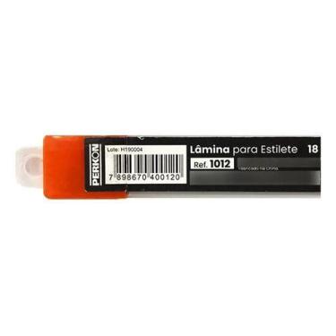 Imagem de Lamina Estilete Larga Perkon 18mm 1012