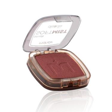 Imagem de Blush Facial em Pó Compacto c/ Espelho Soft Mist Dia a Dia Mahav, Rose