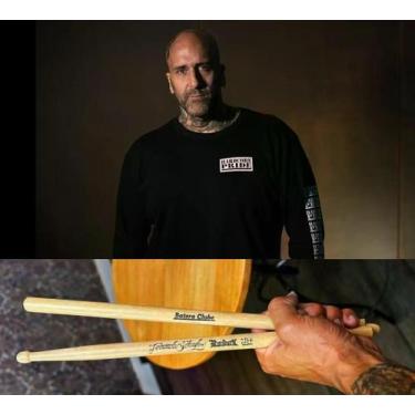 Imagem de Baqueta Batera Clube BC Signature Fernando Schaefer Padrão 2B+ (Made i
