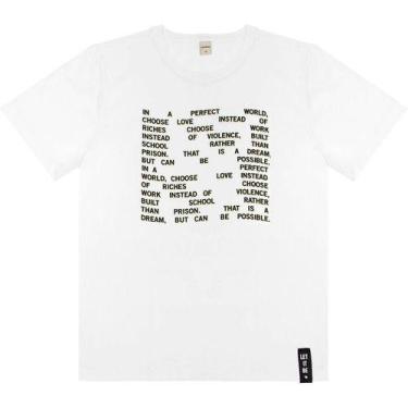 Imagem de Camiseta Infantil Menino Manga Curta 100% algodão rovitex, Palha, 16