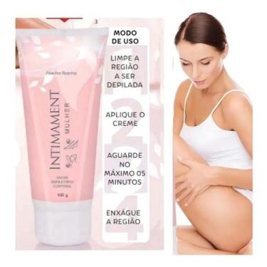 Imagem de Creme Depilatório Corporal INTIMAMENT Abelha Rainha 100gr