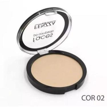 Imagem de Pó Facial Compacto Faces Fenzza 12g - Efeito Aveludado, 2