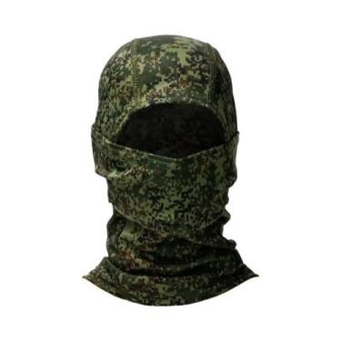 Imagem de Balaclava de Camuflagem Respirável - Protetor Solar para Homens e Mulh