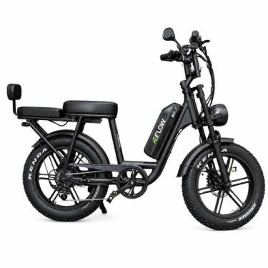 Imagem de Bicicleta Elétrica Eflow D20 Pro 750W Até 60km Shimano 7V