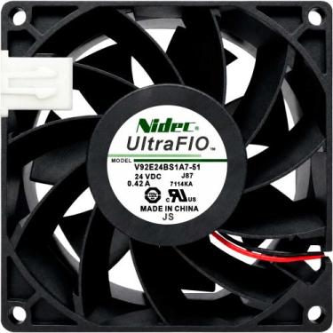 Imagem de Cooler V92E24BS1A7-519 24V 10.08W 0.42A 2L 2P 92X92X38MM A1 - Nidec