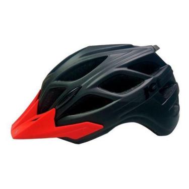 Imagem de Capacete jet guardian mtb preto / vermelho, Vermelho, G