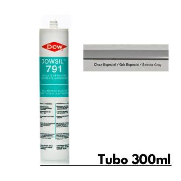 Imagem de Selante Silicone DOWSIL 791 para Cortinas de Vidro, Fachadas, juntas e