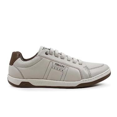 Imagem de SAPATENIS MASCULINO COURO 7048-267 FERRACINI (16) - GELO