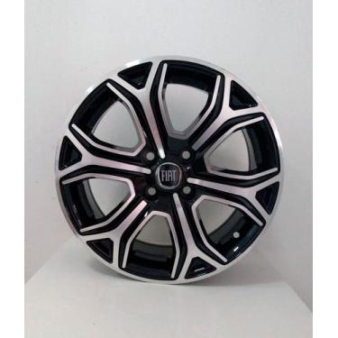 Imagem de Kit 4 Rodas Aro 15 Fiat Strada Volcano Cecile 4X98 BD S29 - KRMAI