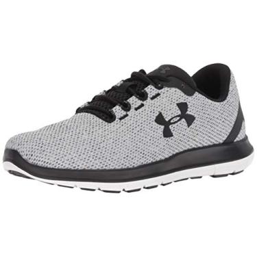 Imagem de Under Armour Tênis de Corrida Masculino Remix Fw18, Branco/preto, 34