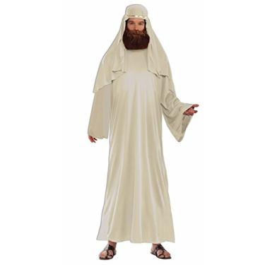 Imagem de Roupão bíblico masculino Forum Value, Marfim, GG