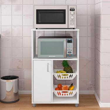 Imagem de Fruteira Politorno Micro Facility com 1 Porta e 2 Cestas