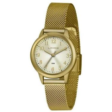 Imagem de Relógio Feminino Lince Quartz LRG4653L.C2KX Dourado