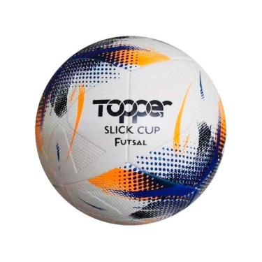Imagem de Bola de Futsal Topper Slick Cup Branco/azul
