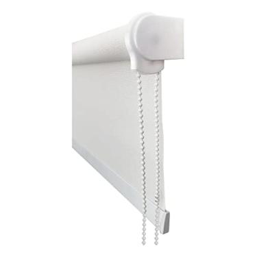 Imagem de Cortina Persiana Rolo Blackout Branca 0% luz Portas/janelas 1,40 L X 1,40 A