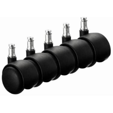 Imagem de Rodinhas Para Cadeira Giratória Escritório Com 5 Rodizios