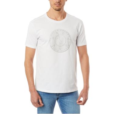 Imagem de Camiseta Estampada Pica Pau Button, Reserva, Masculino, Branco, M