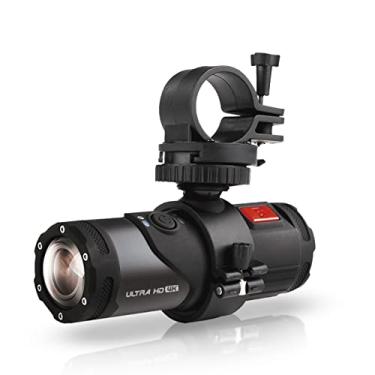 Imagem de Câmera de capacete de motocicleta, Câmera de ação de bicicleta à prova d'água 4K WiFi, 170° de ângulo largo, Câmera esportiva G com gravação de loop