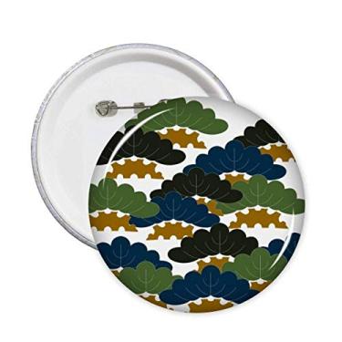 Imagem de Pinheiro chinês tradicional padrão abstrato pinos crachá botão emblema decoração acessório 5 peças
