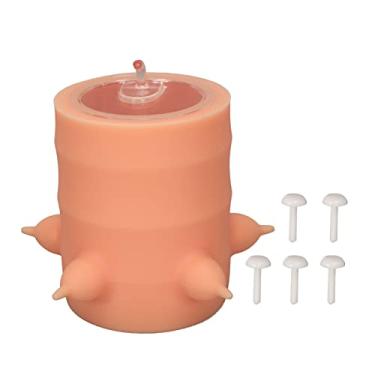 Imagem de Alimentador de Leite para Animais de Estimação 400ml, Alimentador de Silicone para Cães, Vários Mamilos, Silicone Macio, Design de Grande Calibre, Tigela de Leite para Animais de Estimação Com Tampa