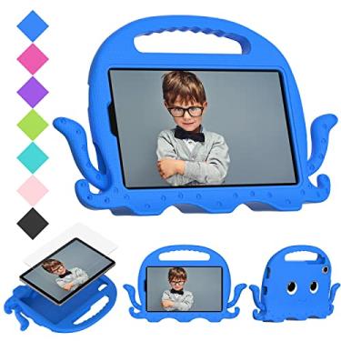 Imagem de Tampa do caso da tabuleta Estojo infantil para Lenovo Smart Tab M8 HD 8 polegadas TB-8505F/8505X/8705F com alça para-choque | Suporte protetor à prova de crianças Capa para tablet Eva à prova de choqu