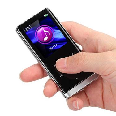Imagem de MP3 Player com BT4.0, leitor de MP3 MP4 de música digital portátil sem perdas para crianças, mini leitor de música MP3, suporta gravador de rádio FM, presente para crianças estudantes (16 GB)