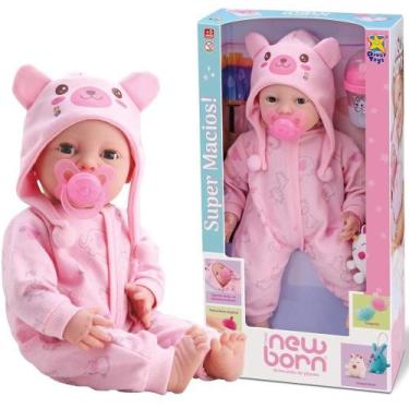 Boneca Bebe Reborn - Diver New Born - Dormindo - Divertoys em Promoção na  Americanas