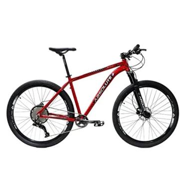 Imagem de Bicicleta Aro 29 Absolute Wild 12v Garfo Trava no Guidão Freios Hidráulicos (19, Vermelho/Preto)