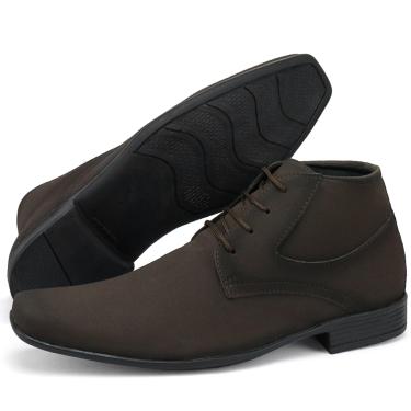 bota masculina cor cafe