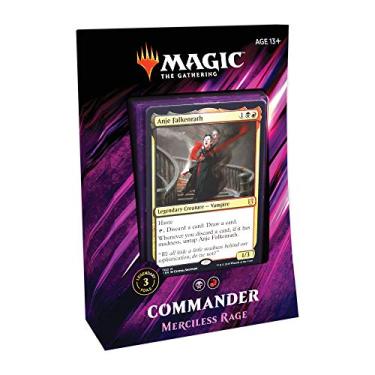 Imagem de Magic: The Gathering Commander 2019 Merciless Rage Deck | 100-Card Ready-to-Play Deck | 3 Foil Commanders | Factory Sealed
