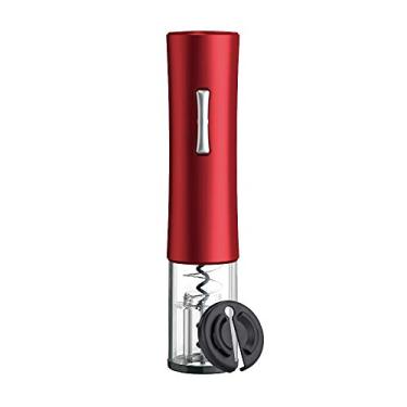 Imagem de KKmoon Abridor de vinho elétrico, abridor de saca-rolhas elétrico automático e recarregável (aço inoxidável)