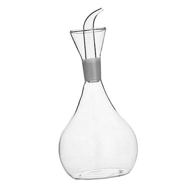 Imagem de Baoblaze Garrafa de óleo de vidro, galheteiro de vinagre de óleo com dosador, utensílios de cozinha, dispensador de azeite jarra de óleo decantador para, 350ML