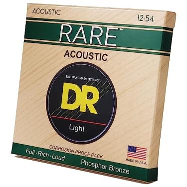 Imagem de DR Strings Raro - Bronze fósforo Acústico Núcleo Hexagonal 12-54
