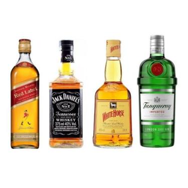 Imagem de Kit Jack Daniels + Red Label + White Horse + Tanqueray - Jack Daniel's