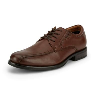 Imagem de Dockers Sapato Oxford masculino Geyer Dress Run Off, Marrom, 8 Wide