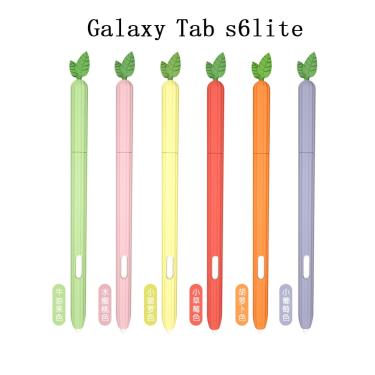 Imagem de Capa de silicone para samsung galaxy tab s6 lite  estojo  capa colorida para tablet s7 fe s8 plus