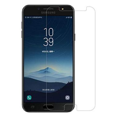 Imagem de 3 peças de película protetora de tela, para Samsung Galaxy M30S A70 A50 J4 J6 J8 A6 A8 Plus A7 2018 vidro temperado - para Samsung A8 Plus 2018