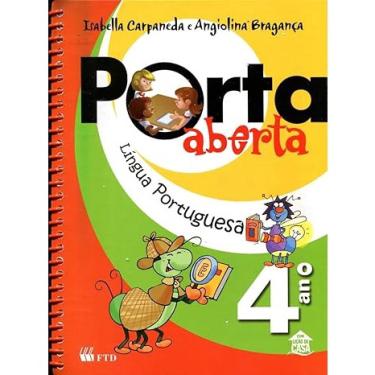 Imagem de Porta Aberta Língua Portuguesa 4º Ano