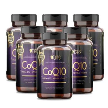 Imagem de COENZIMA Q10 + ÔMEGA-3 TG + VITAMINA E - 500mg (60 Cápsulas) +CAPS PREMIUM (6)
