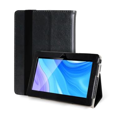 Imagem de ATMPC Tablet de 7 polegadas Android 11 2 GB + 32 GB Mini Tablet com HD IPS Display GMS Dual Camera WiFi Tablet com capa (preto)