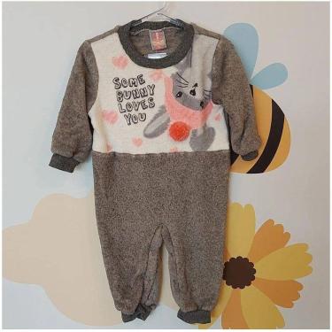 Imagem de Macacão quentinho inverno bebê Fleece