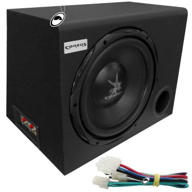 Imagem de Caixa Amplificada Automotiva CXS303 12" Polegadas Universal 350W RMS Corzus