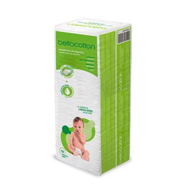 Imagem de Algodão Quadrado Baby Bella Conton c/ 100 Unidades