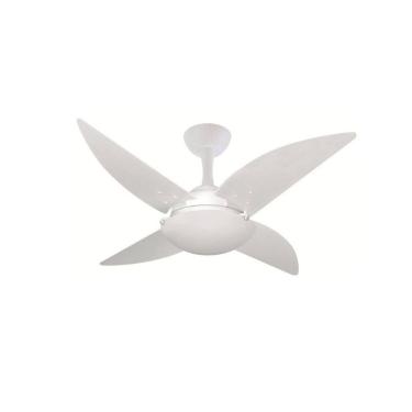 Imagem de Ventilador de Teto Ventax Uno 4 Pás Branco Luxo Moderno 127V