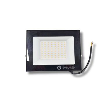 Imagem de Refletor Led 100w 6000k Slim Ip67 Embu Led