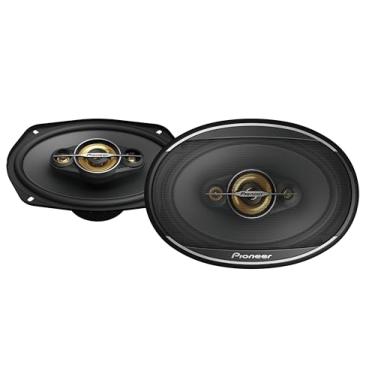 Imagem de Pioneer Alto-falantes de 4 vias A-Series Plus TS-A6971F 15.2 cm x 22.9 cm (par) – 600W Max, som balanceado + agudos suaves, graves aprimorados, atualização ideal de fábrica, adaptadores de instalação