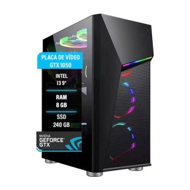 Imagem de Pc Gamer I3 9100 8Gb DDR4 SSD 240GB GTX 1050 - AMORIM TECH