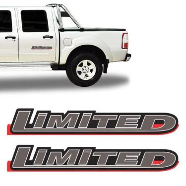 Imagem de Par de Adesivos Limited Ranger 2010/2012 Emblema Lateral - SPORTINOX, 