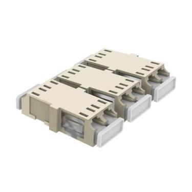 Imagem de Kit de Adaptadores Opticos Sohoplus 02F MM LC-PC Duplex - Bege (KIT 03