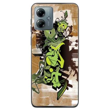 Imagem de Capa Adesivo Skin072 Verso Para Motorola Moto G14 - KawaSkin